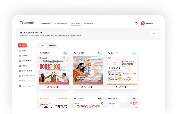 Content Planner Dashboard