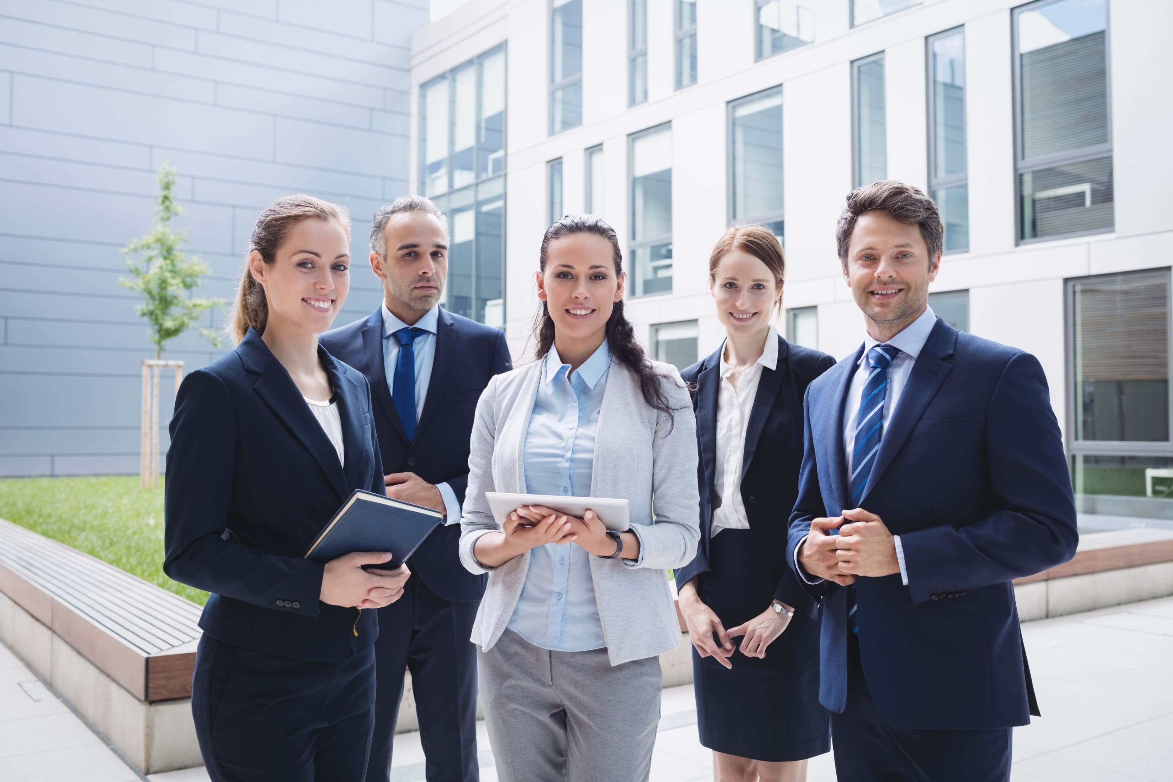 Diverse team of entrepreneurs