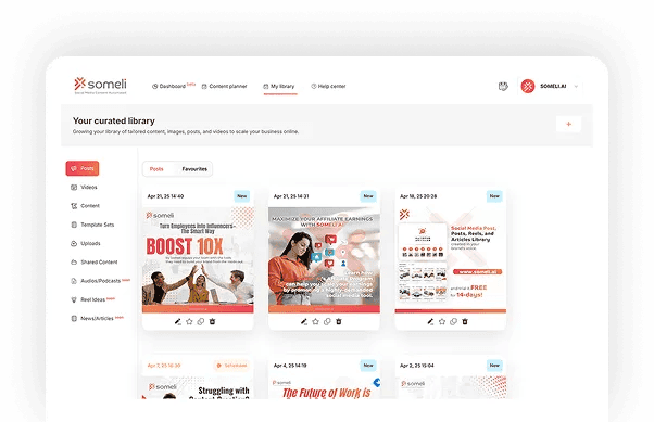 Content Planner Dashboard